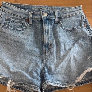 American Eagle Outfitters Light Blue Jean Shorts